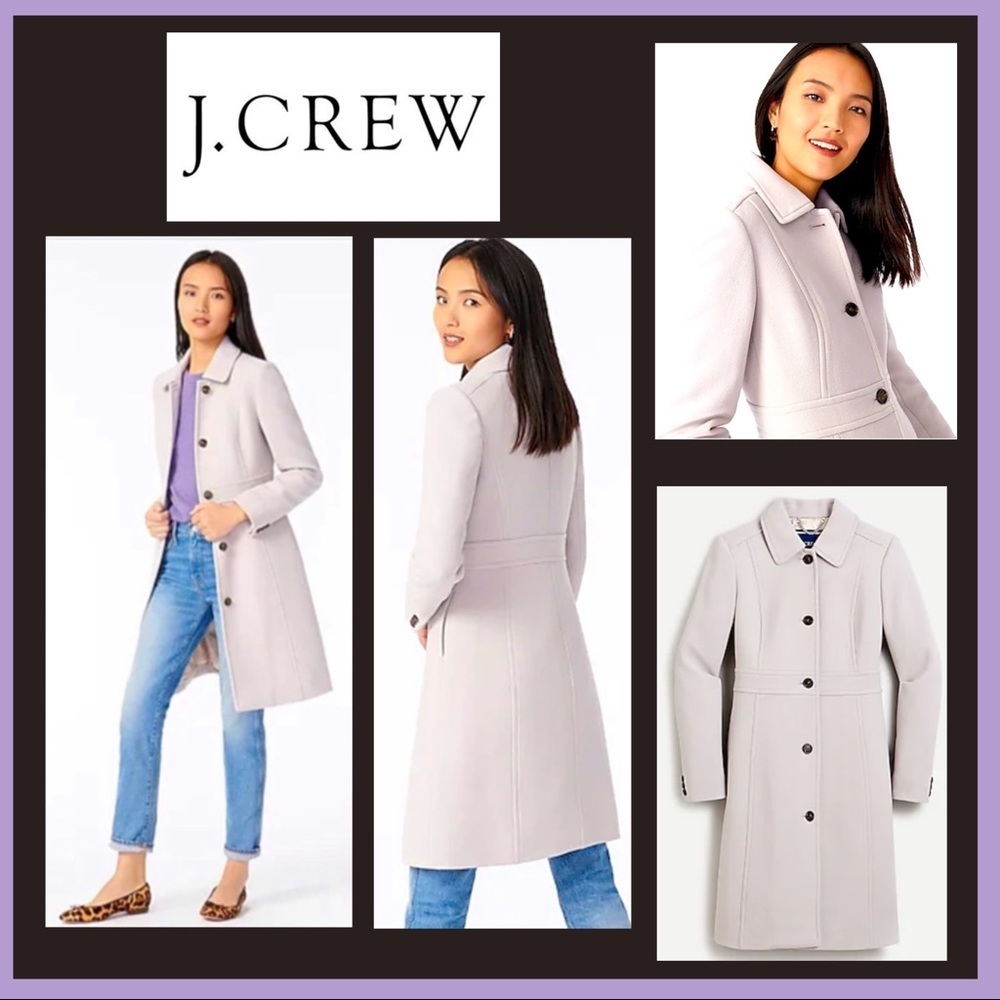 Tall Classic Lady Day Coat in Nantucket Fog